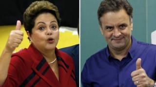 Dilma e Aécio (Reuters)