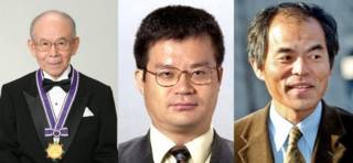 Isamu Akasaki, Hiroshi Amano y Shuji Nakamura