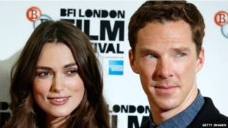 Keira Knightley ve Benedict Cumberbatch