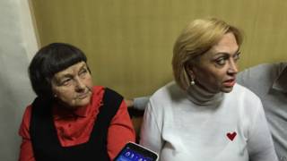 Мать Савченко и депутат "Батькивщины" Александра Кужель