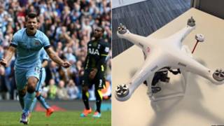 Manchester City Drone