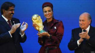 Catar venceu a disputa para sediar a Copa de 2022 / Crédito: Getty