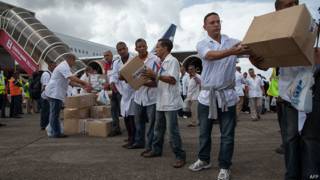 Médicos cubanos