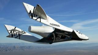 SpaceShipTwo de Virgin Galactic