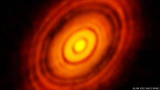 HL Tauri / Crédito: Alma (ESO/NAOJ/NRAO)