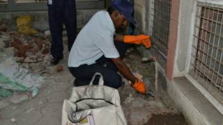 इंदौर अस्पताल में चूहों का आतंक