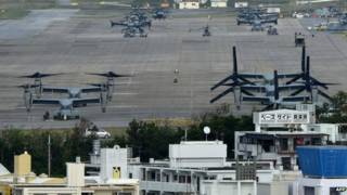 Военно-воздушная база США на Окинаве