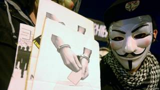 Антикоррупционный протест в Будапеште