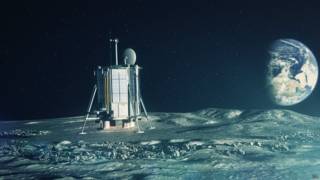 Arte do módulo lunar