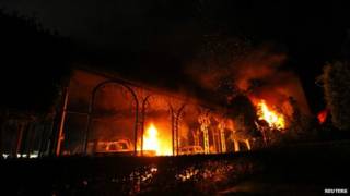 Нападение исламистов на консульство США в Бенгази 11 сентября 2012 г.