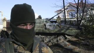 Украинский солдат