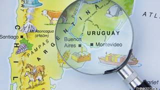 Mapa de Uruguay