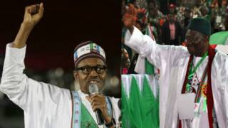 Goodluck Jonathan da Buhari