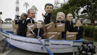 Protesto em Lima