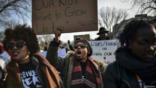Protesta en DC