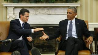 Enrique Peña Nieto y Barack Obama en la Casa Blanca