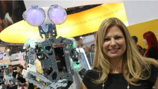 Robot en el CES de Las Vegas