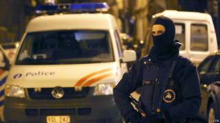 Policía belga en Verviers