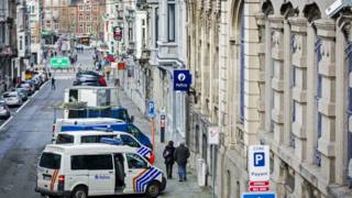 Verviers, na Bélgica, onde ação antiterror resultou em duas mortes (AFP)