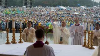Missa campal do papa em Manila