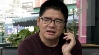 被判刑的番禺勞工維權人士曾飛洋。
