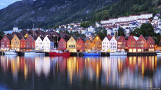 Bergen, na Noruega | Foto: Thinkstock
