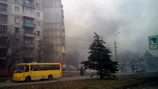 Vụ pháo kích ở Mariupol