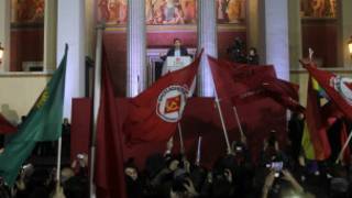 Supporters of Alexis Tsipras