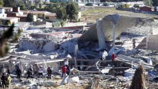 Explosão no México | Foto: Reuters