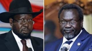 Salva Kiir ve Riek Machar