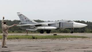 Бомбардировщик Су-24