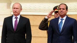 Путин в Египте