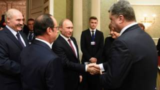 Порошенко Путин