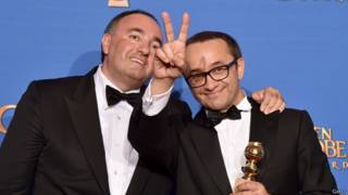 El director y el productor de "Leviatán"
