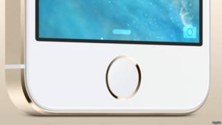 منطقة البصمة في الهواتف آيفون 5s