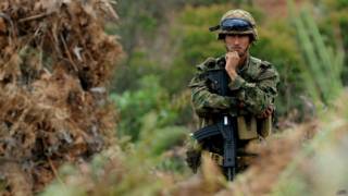 Soldado del ejército colombiano