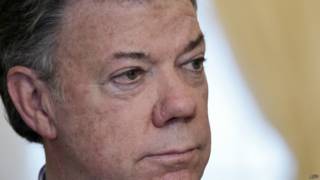 Juan Manuel Santos, presidente de Colombia