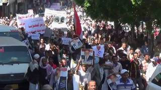 Masu zanga-zanga a Yemen