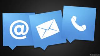 Símbolos asociados al correo electrónico