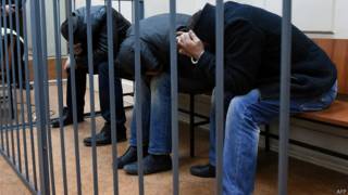 Подозреваемые в убийстве Бориса Немцова