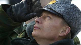 Путин в военной форме