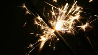 A small sparkler
