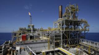 Plataforma da Petrobras