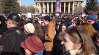 Акция в Новосибирске