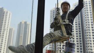 Trabajador en China