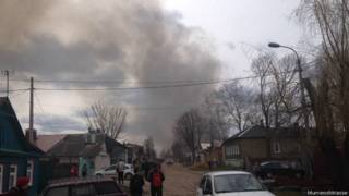 Пожар в Орле