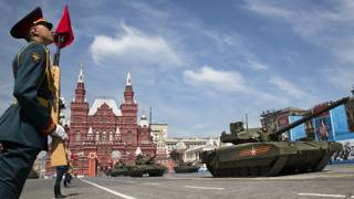 "Армата" на Красной площади