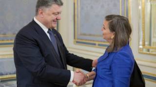 Порошенко и Нуланд