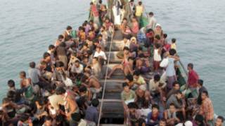 Migrants in Adaman Sea