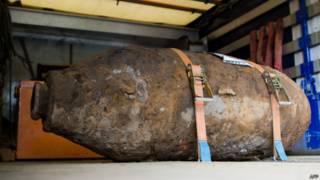 Bomba de la II Guerra Mundial